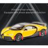 1/18 Суперкар Bugatti Chiron Сплав Литой Игрушка Масштабная Модель Автомобиля Звук и Свет Миниатюрный Транспорт Детская Игрушка Коллекция Декоративный Подарок
