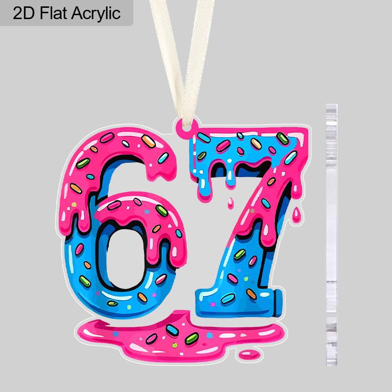 День святого Валентина Прозрачный акриловый кулон 67 Подвесной декор Подвешивается на стену Дверь Праздничный подарок для друзей Подарок на день рождения День святого Валентина