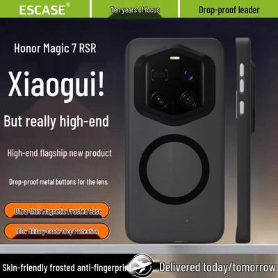 ESCASE Магнитный Полупрозрачный Матовый Чехол для Телефона для Honor