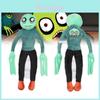 Очаровательная плюшевая игрушка Salad Fingers Мягкая короткошерстная кукла с наполнителем из полипропиленового хлопка