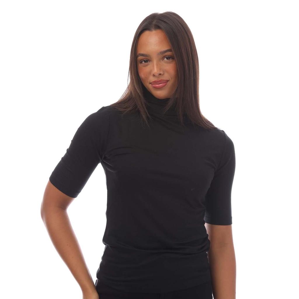 Boss Womens/Ladies Etikat Mock Neck T-Shirt