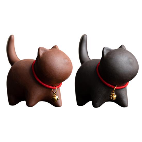 Чайный набор Kitten Tea Pet Kung Fu, ручной работы, фиолетовый песок, чай Pet Oriental