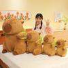 Capybara Backpack & Plush Toy: Cute Capybara Doll & Pillow for Girls' Birthday Gift