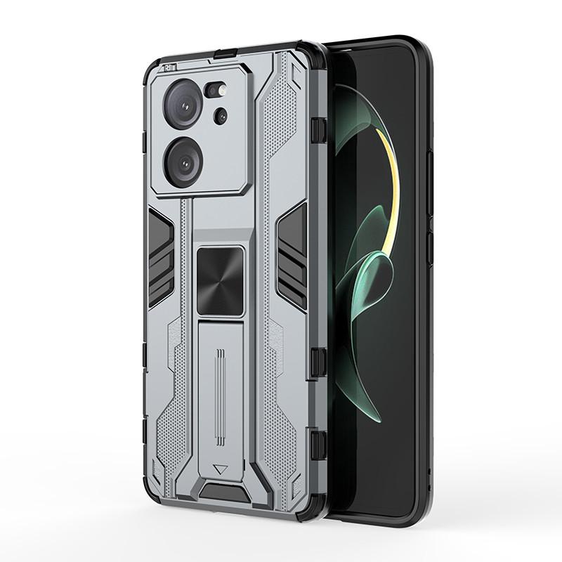 For Xiaomi Mi 13T Mi13T Pro Case Shockproof Car Magnetic Rugged Armor Phone Cases For Xiaomi 13T Pro Stand Holder Back Cover