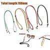 Adjustable Leather High Elasticity Neck Straps Reading Glasses Chain Anti-lost Face Mask Lanyards