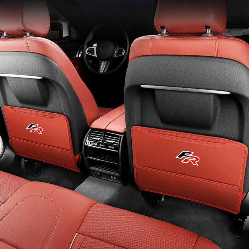 Car Seat Back Storage Rear Anti-Wear Backrest Anti-kick Pad For Seat FR Leon Ibiza Altea Exe 5f TARRACO Car Interior Accessories ibz023