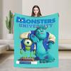 Monsters, Inc. Blankets Cute Cartoon Boo  Flannel Throw Blanket Bedding Couch Decoration Ultra-Soft Warm Bedspreads