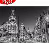 Алмазная картина, черный и белый город, полная квадратная дрель, набор для рукоделия, алмазная вышивка, пейзажная мозаика, уличный домашний декор