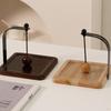 Creative Serviette Dispenser Solid Wood Napkin Display Rack Cafe Napkin Holder for Hotel