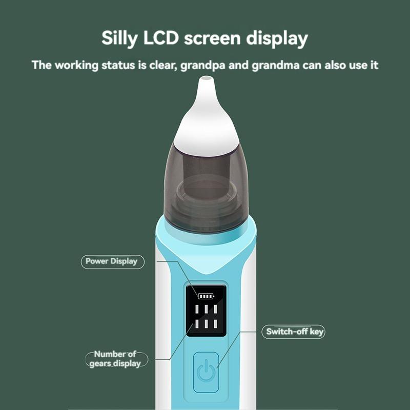 Шаблон Детский Электрический Назальный Аспиратор Версия с Зарядкой Назальный Аспиратор для Новорожденных Отсосать Предотвратить Заложенность Носа