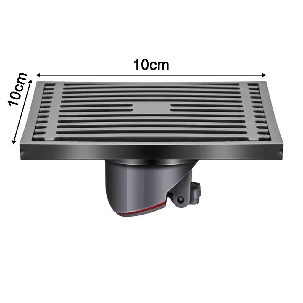 Stainless Steel Floor Drains Square Washing Machine Deodorant Drainer Shower Strainer Cover for Bathroom Toilet Accessories