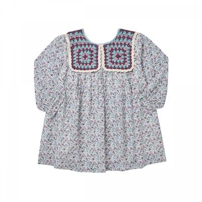 Louis Missha Gri W23 S0221 Warise Waris Цветочное Крючком Детское Платье