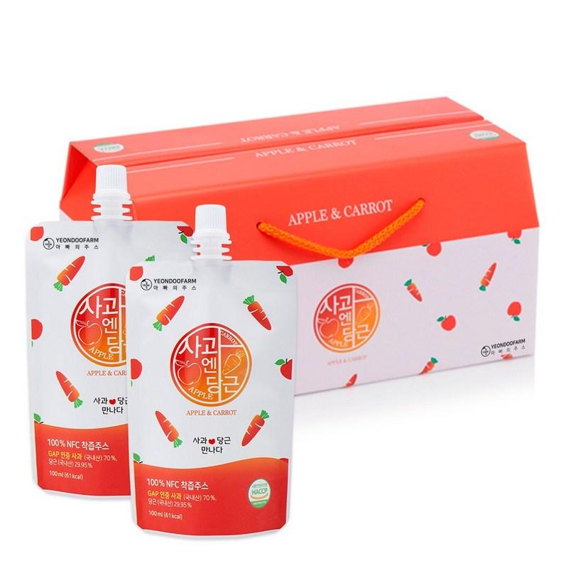 Apple Carrot Juice 100ml 20 pieces, 100ml, 20 pieces