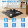 Весы для измерения жира, измеритель состава тела, Bluetooth-смартфон, большой объем памяти, совместимый с весами для тела, многофункциональный корпус