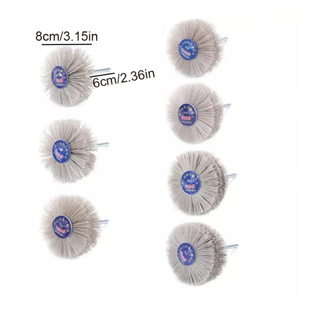 Professional Furniture Polishing Brush 80-600Grits Abrasive Wire Grinding Wheel Woodcarving