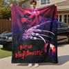 New Nightmare - Throw Blanket, Soft Bedding Cover, Flannel Blankets, Living Room, Travel, Camping,All Seasons Use96