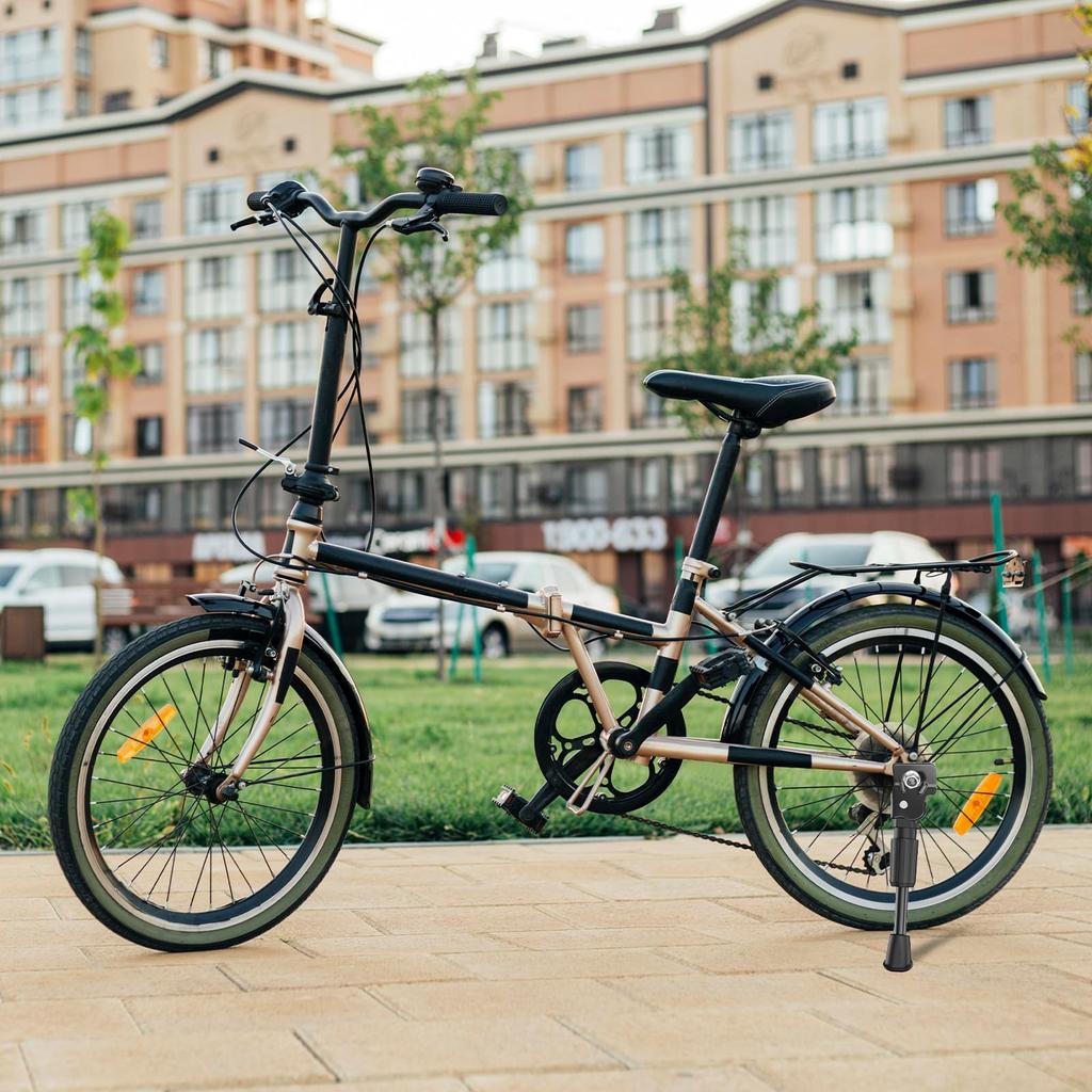 CYFIE Размер покрышки для велосипеда легкий с заменой тренировочной одинарной ноги из карбона, включает в себя велосипед с боковой гайкой и 14-дюймовой детской подставкой,