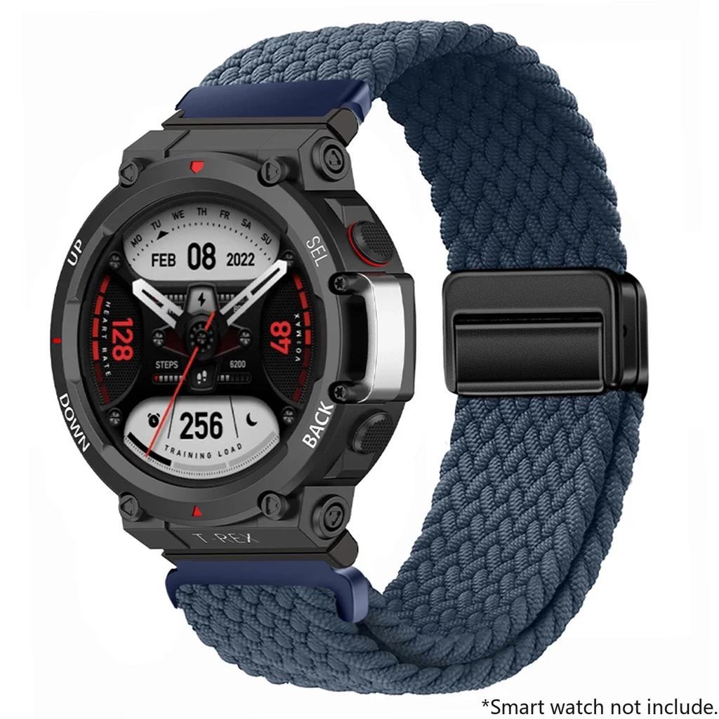 Новый плетеный ремешок-петля для Huami Amazfit T-Rex 2 3, ремешок для умных часов, нейлоновые эластичные ремешки для Huami Amazfit T-Rex T RexPro Correa