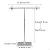 Регулируемая стойка для вывесок с зажимами, держатель для стенда для плакатов и баннеров