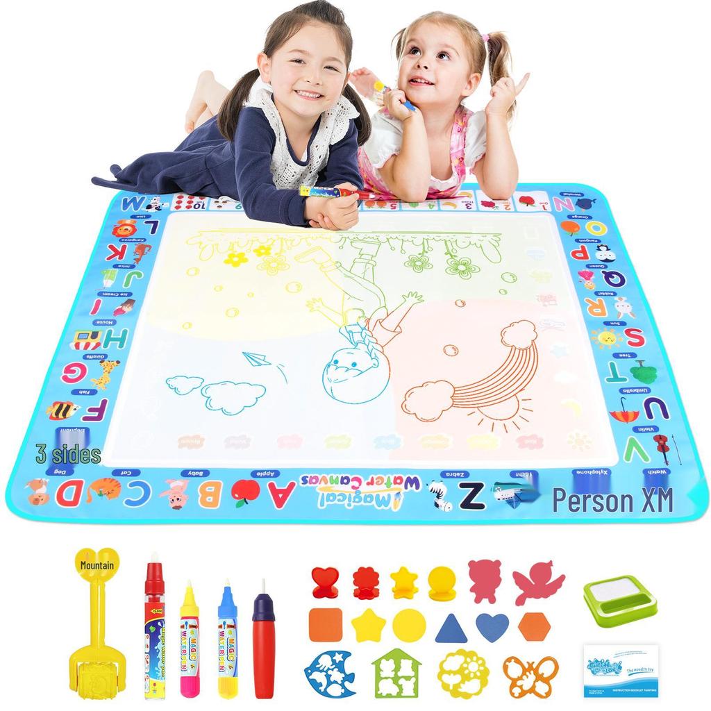 Children's Water Painting Canvas, Clear Doodle Mat, Early Education Toy, Multiple Styles