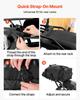 Motorcycle Tail Bag, 30 L Motorcycle Rear Seat Bag with Waterproof Rain Cover, Outdoor Sports Motorbike Luggage Storage Trunk Rack Backpack with