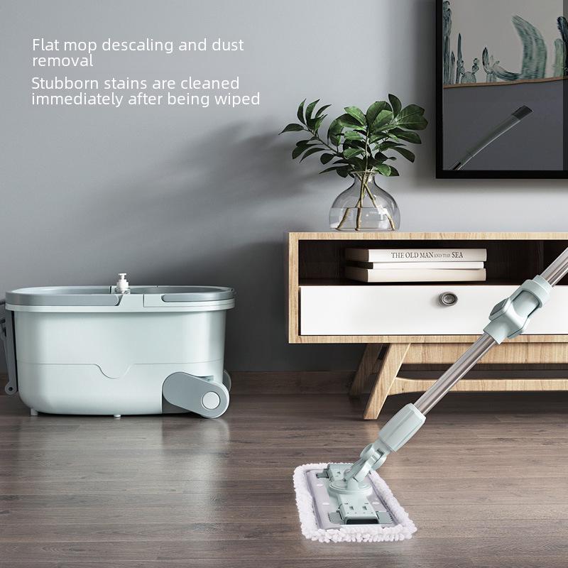 Meitianle Hands-Free Dual Drive Automatic Rotating Mop for Easy Cleaning