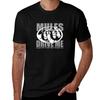 Mules Drive Me Mule Carriage Driving NickerStickers? On Redbubble T-Shirt Men T Shirt Cotton 100% T-Shirt