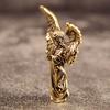 Vintage Brass Angel Cupid Statue Cute Guardian Angel Figurines  Home Desk Decor
