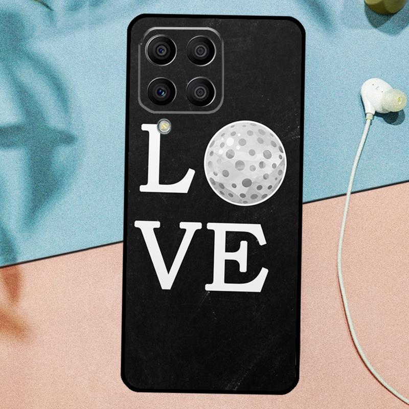 GOLF ИГРОК В ГОЛЬФ ИГРА В ГОЛЬФ ЗАКАТ Для Samsung Galaxy M14 M34 M54 M20 M06 M16 M12 M13 M15 M35 M55 M33 M53 M21 M31 M32 M52 Чехол