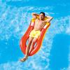 Inflatable Recliner Adult with Net Floating Row Ins Swimming Ring Water Floating Bed Anti-rollover Swimming Ring