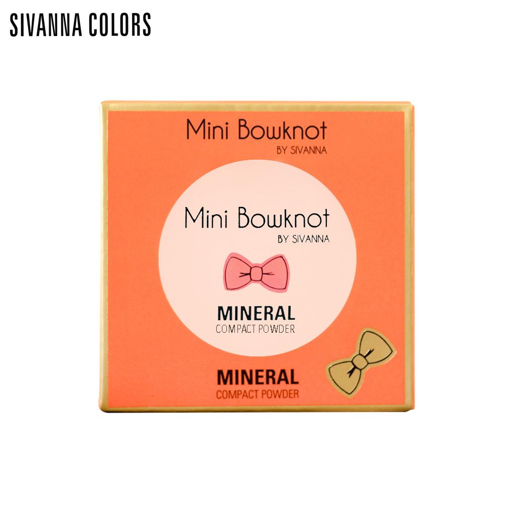 Sivanna Colors Минеральная компактная пудра Mini Bowknot 8,5 г. HF3031 - Тайский косметический макияж