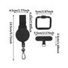 Outdoor Anti-theft Phone Holder Cellphone Lanyard Strap Smartphone Safety Tether with Belt Clip Cellphone Lanyard for Travel