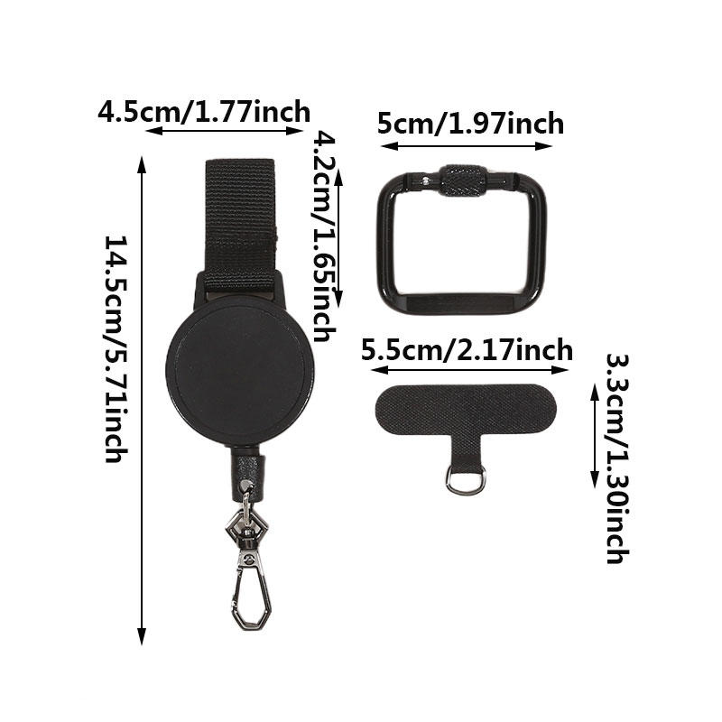 Outdoor Anti-theft Phone Holder Cellphone Lanyard Strap Smartphone Safety Tether with Belt Clip Cellphone Lanyard for Travel