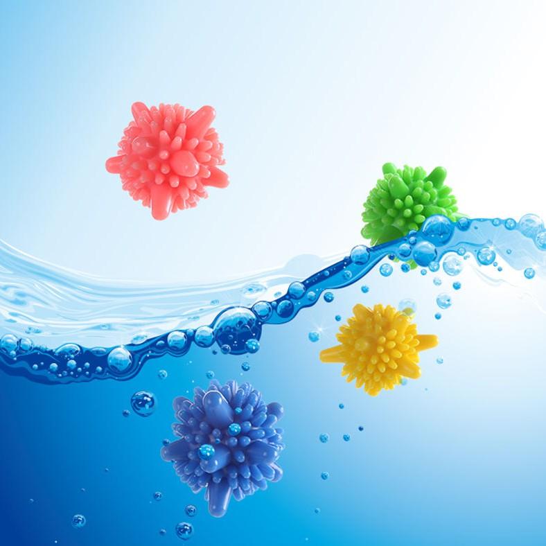 5 шт. пластиковый волшебный шарик для стирки, шарик для чистки стиральной машины, противозапутывающийся шарик для стирки одежды