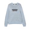 JACK&JONES Men's Mélange Letter Logo Loose Fit Round Neck Sweater
