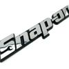 3D design OEM 117mm Snap On Tools ABS Plastic Chrome silver/Matte Black Emblem Badge Logo Toolbox Labeling The Toolkit Stickers