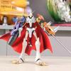Аниме Фигурка Действия Digimon Adventure Dukemon Omegamon Подвижная Фигурка Действия ПВХ Статуэтка Коллекционная Модель Игрушка Подарочный Предмет