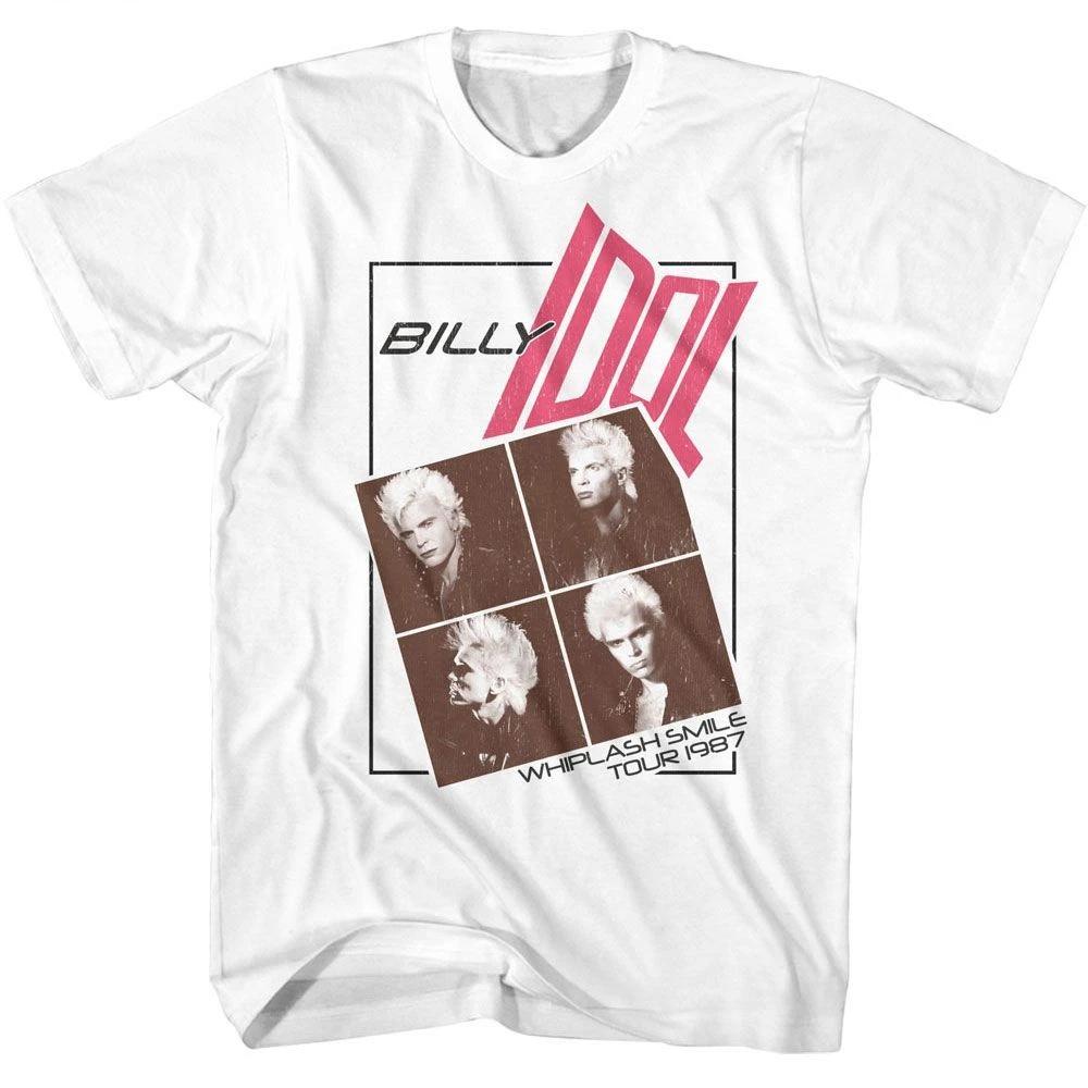 Billy Idol Four Photo Warped Text Music Children's T-shirt