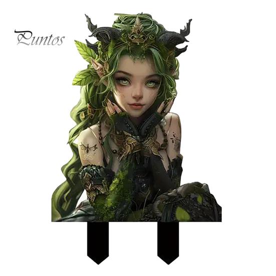 Акриловый садовый колышек для украшения цветочного горшка, садовые аксессуары для сада, вставка для комнатных и уличных растений в горшках