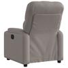 Recliner Chair Taupe Fabric