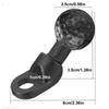 Angled Head Adapter Ball Base Angled Shock Absorbing Sturdy Alloy Ball Base Motorcycle Phone Holder Cycling Accessories for Bike