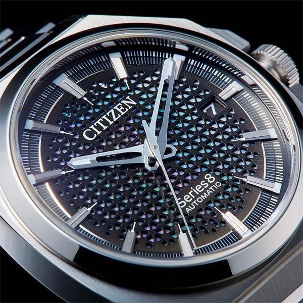 Citizen Men's NA1010-84X ( Watch Series 8 Mechanical 830 Mechanical) Round Watch Silver Stainless