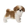 Woobia Shih Tzu Standing Facing Brown and X X Garden Dog Right, White, 13.8 7.4 10.4 Cm, Doll, Figure, Ornament, Animal, Decoration, H16593-1