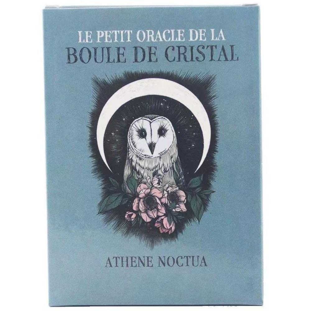 Crystal Ball Oracle Cards - 13 Card Divination 10.4*7.3cm, French Edition Le Petit Oracle De La Boule De Cristal