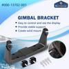 000-13702-001 Marine Gimbal Mounting Bracket with Knobs for GO9, NSS7 EVO3, Cruise 9, Vulcan9, Zeus³ 7 (Black)