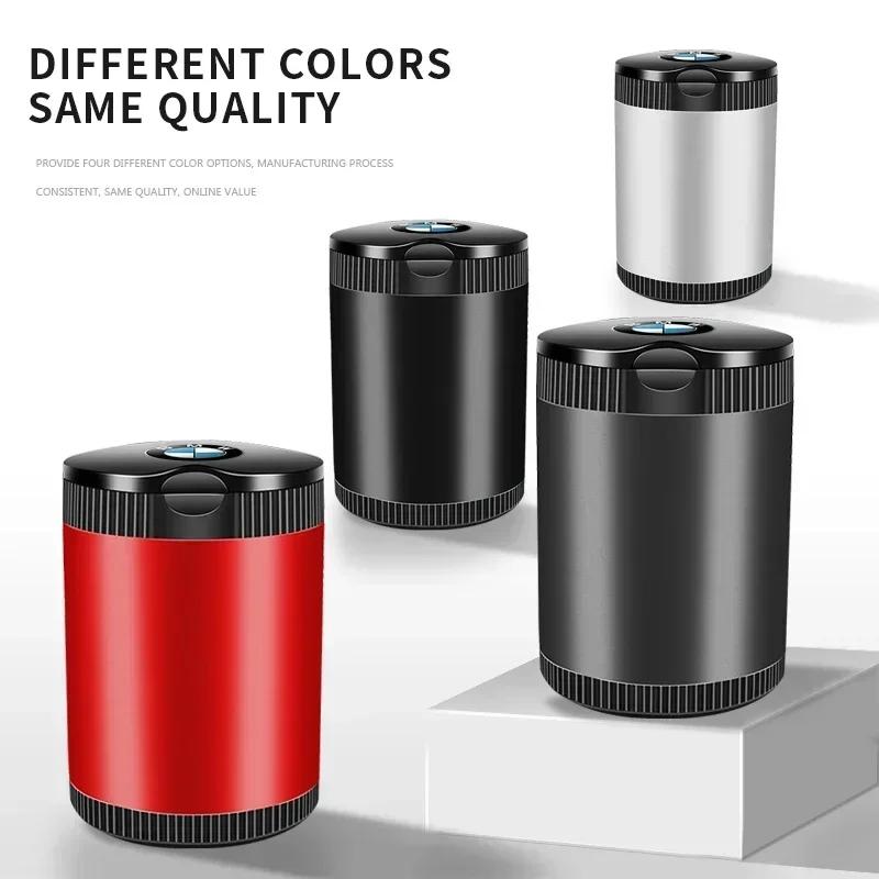 Car Portable Ashtray LED Light Alloy Ash Tray Aluminum Cup For BMW 1 3 5 Series X1 X4 X5 X7 G20 G38 F20 F39 F48 E46 E60 E36 E39