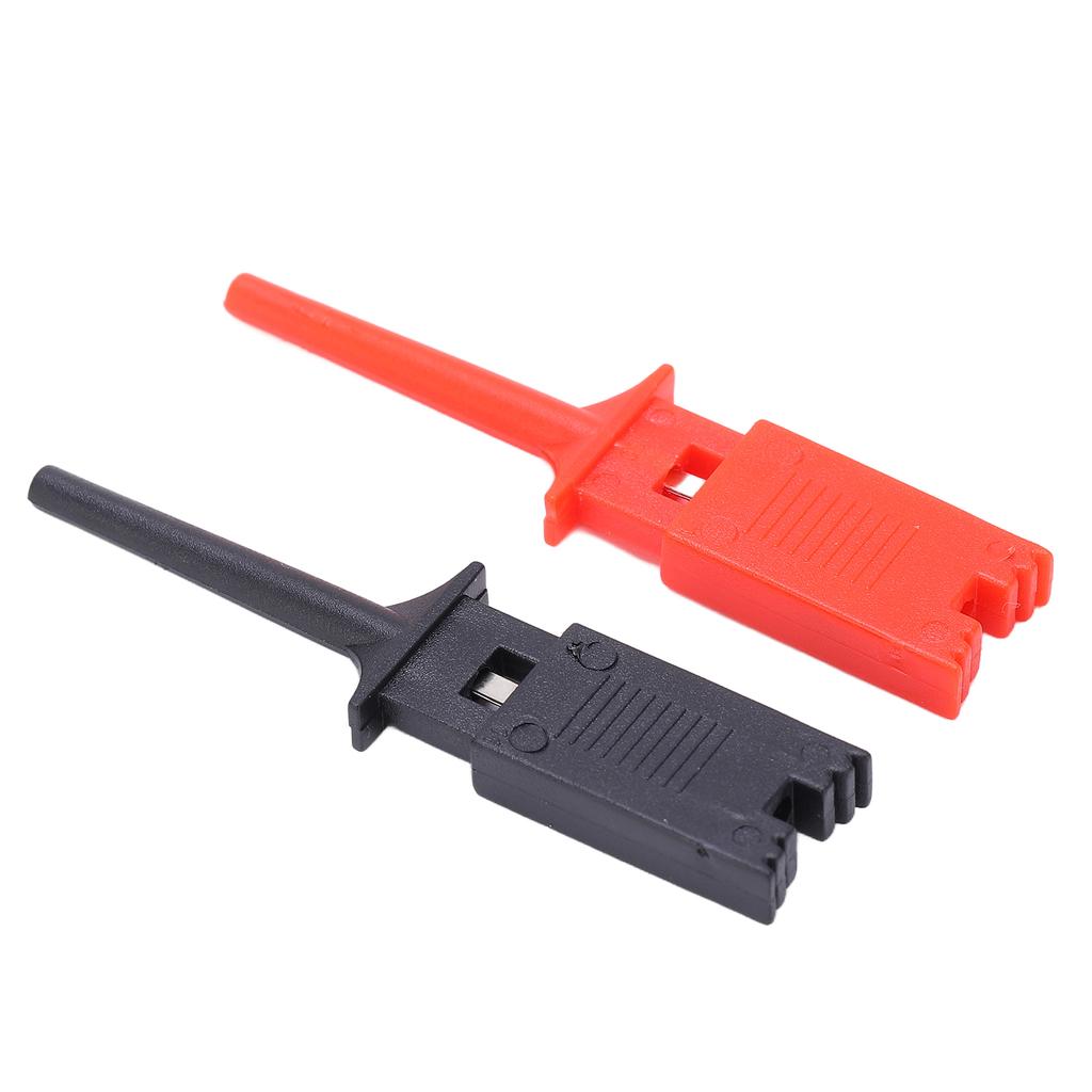 Зажимы для плоских тестовых крючков Легкий плоский тестовый крючок для захвата щупов для электрических испытаний