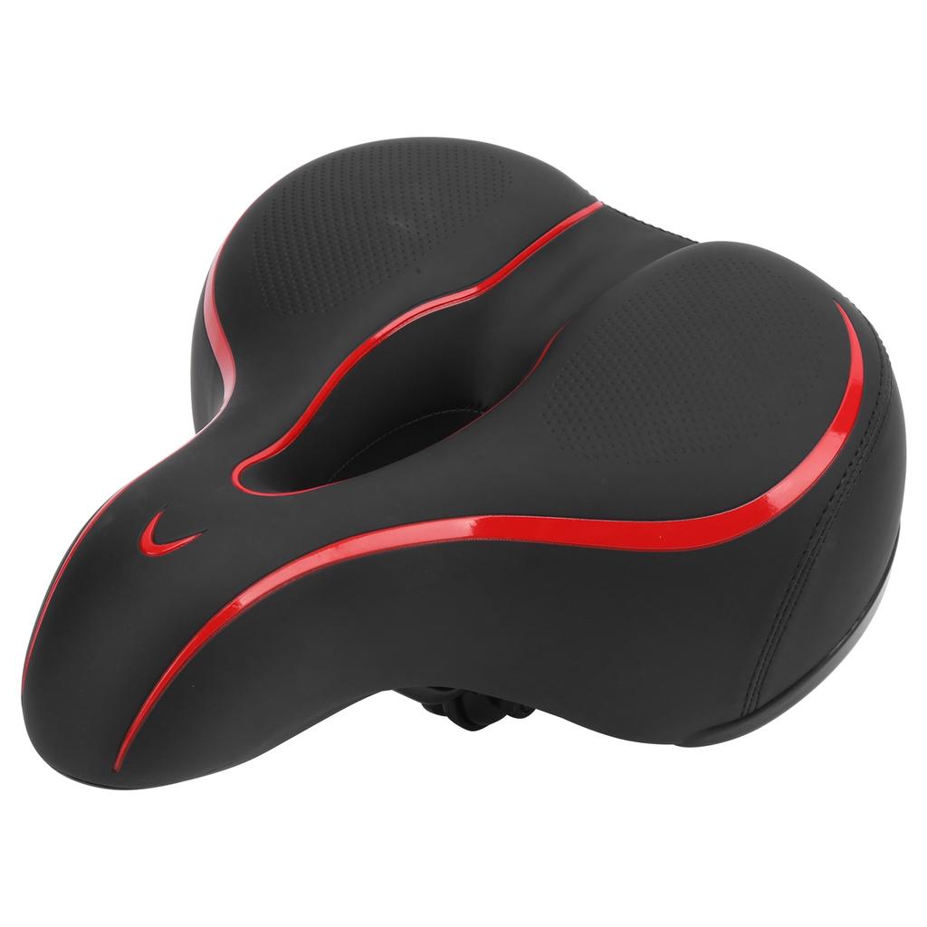 Comfort Bike Seat Cover Shock Absorption Bicycle Saddle Cushion Pad with Reflective Strip