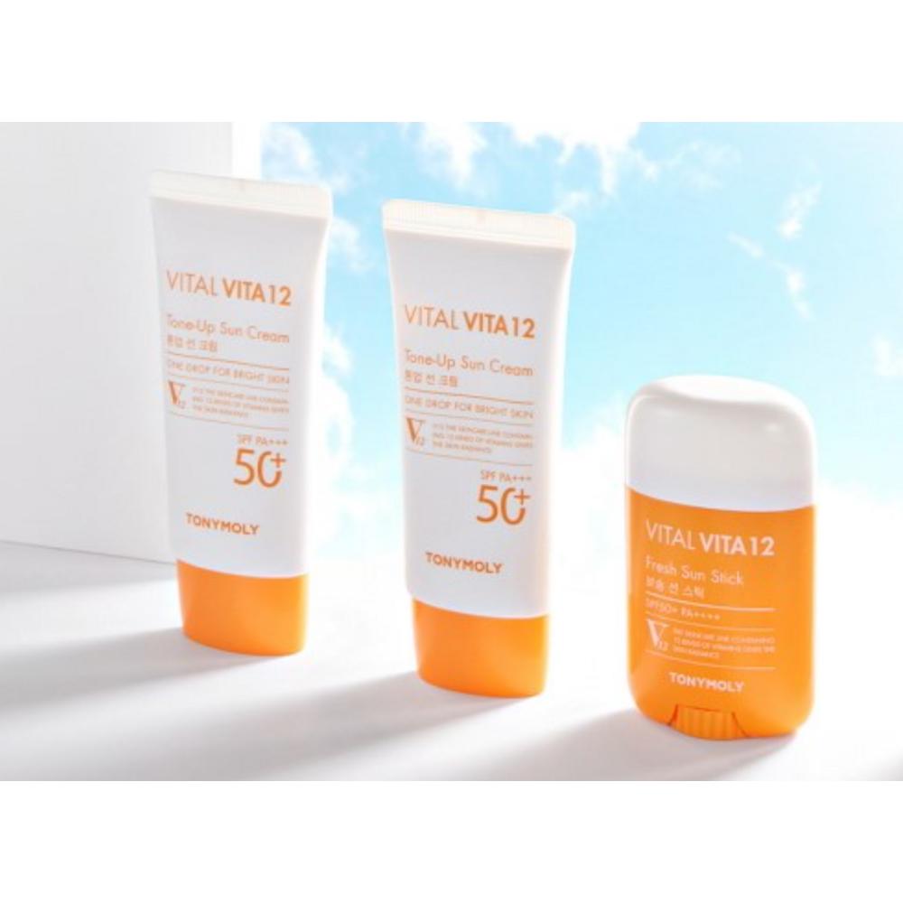 Tony Moly Vital Vita 12 Soft Sun Stick SPF50+ PA++++, 22g, 2 pieces