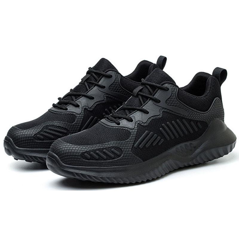 Oulylan Work Sneakers For Men Safety Indestructible Shoes Steel Toe Work Safety Boot Anti-Puncture Safety Shoes Male Footwear